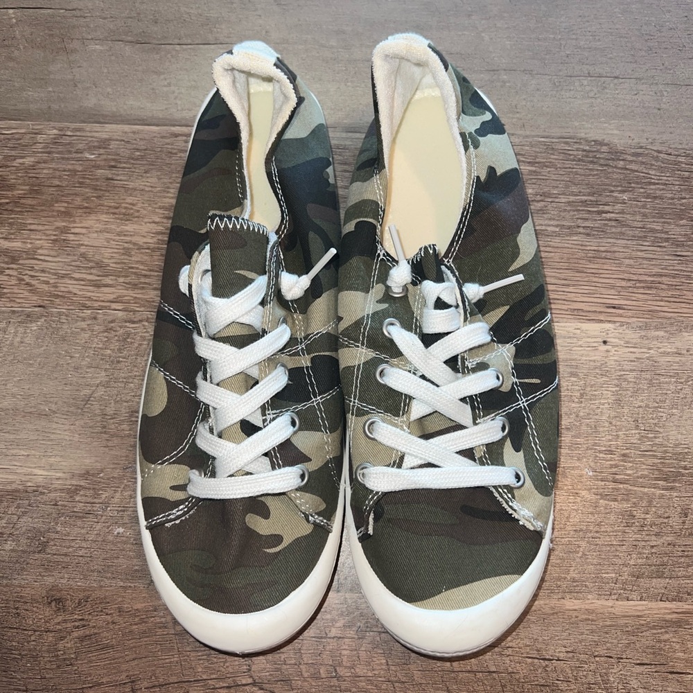 Green Camo shoes